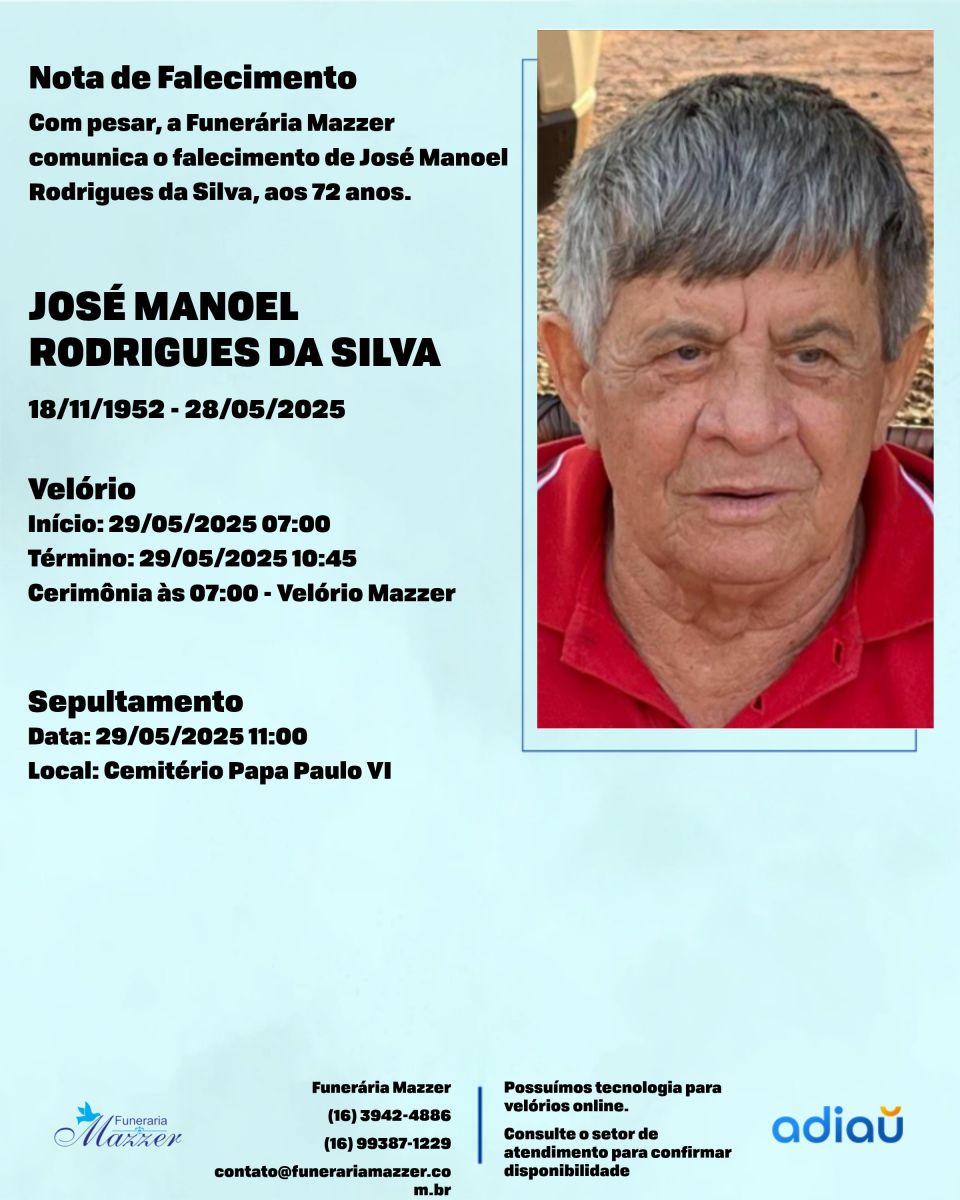 José Manoel Rodrigues da Silva 